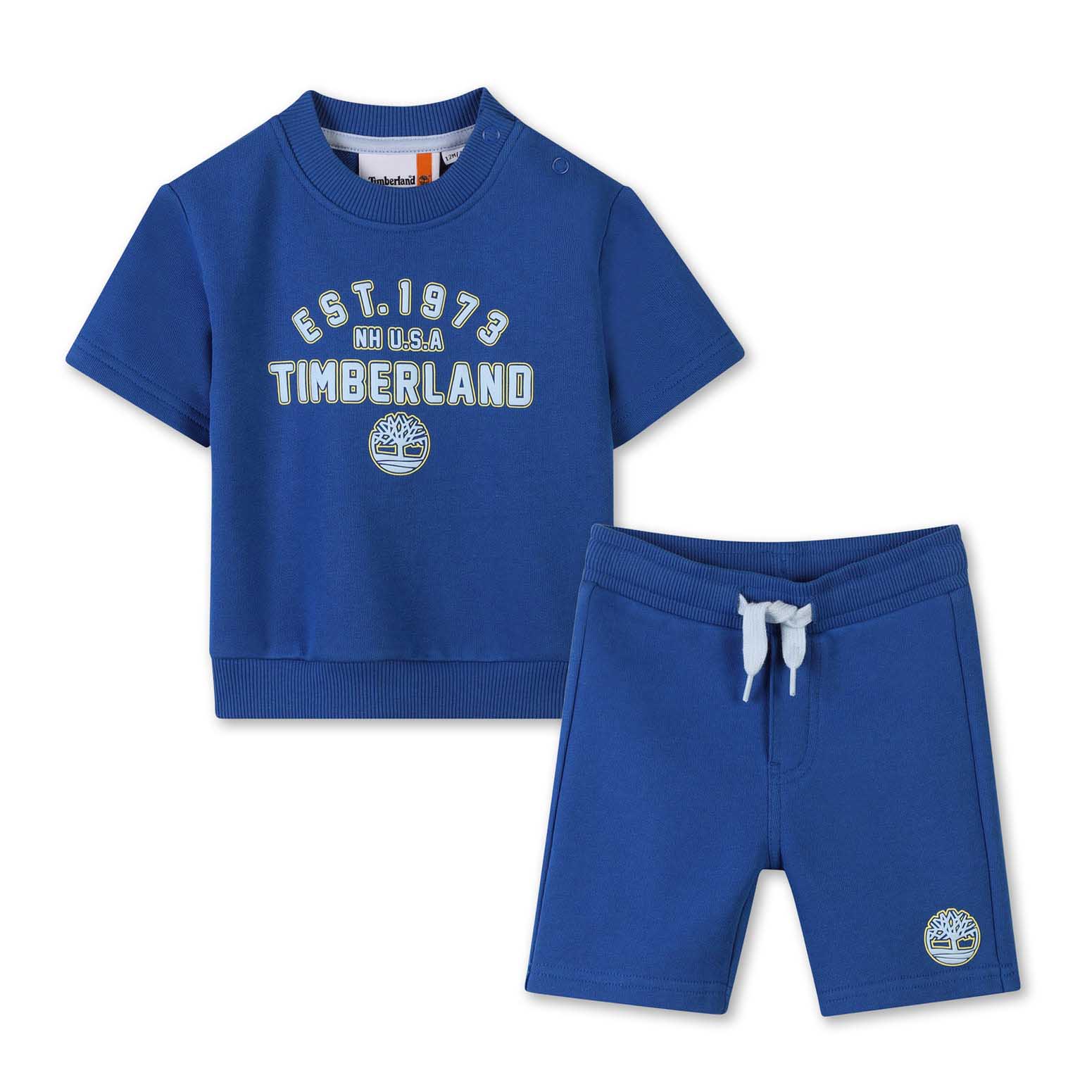 Timberland Sweatshirt & Shorts Set 2-4Y